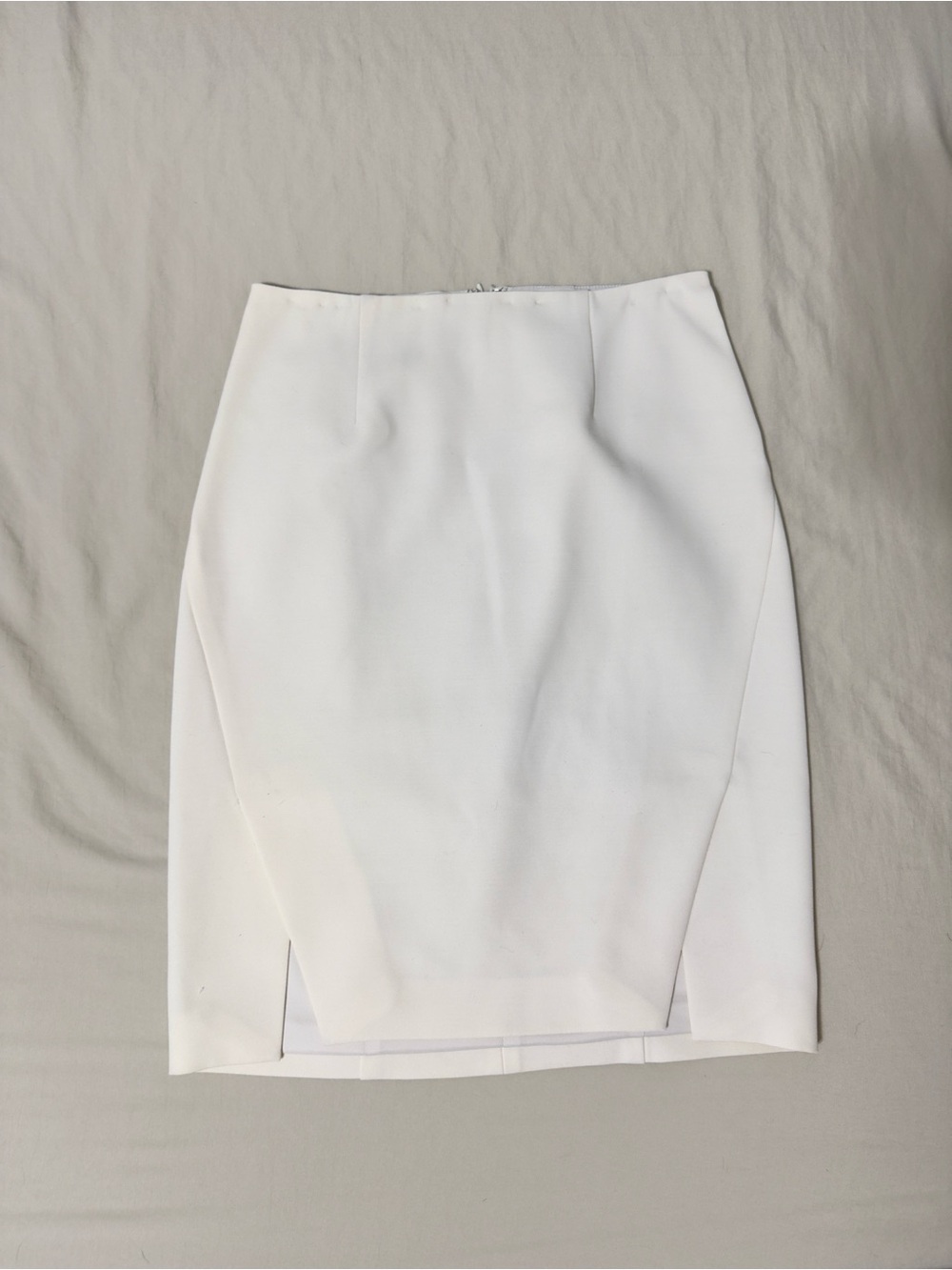 White Pencil Skirt - Women